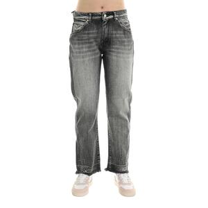 JEANS STRAIGHT GRIGIO